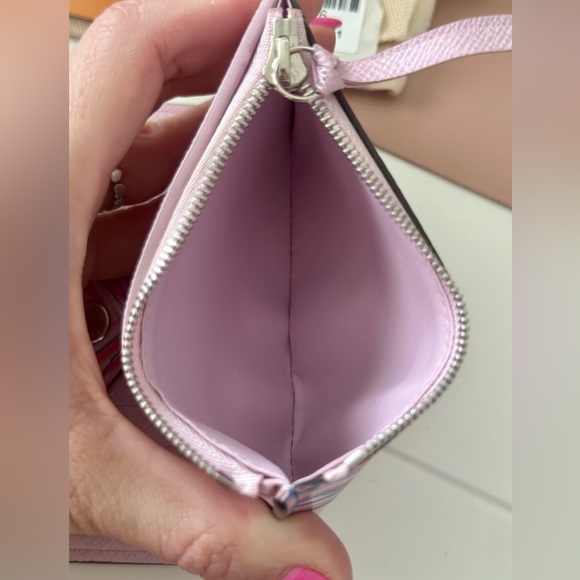 Louis Vuitton Epi Tropical Victorine Compact Wallet Blue Rose - Picture 12 of 13